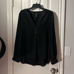 Women’s Black Long Sleeve Blouse